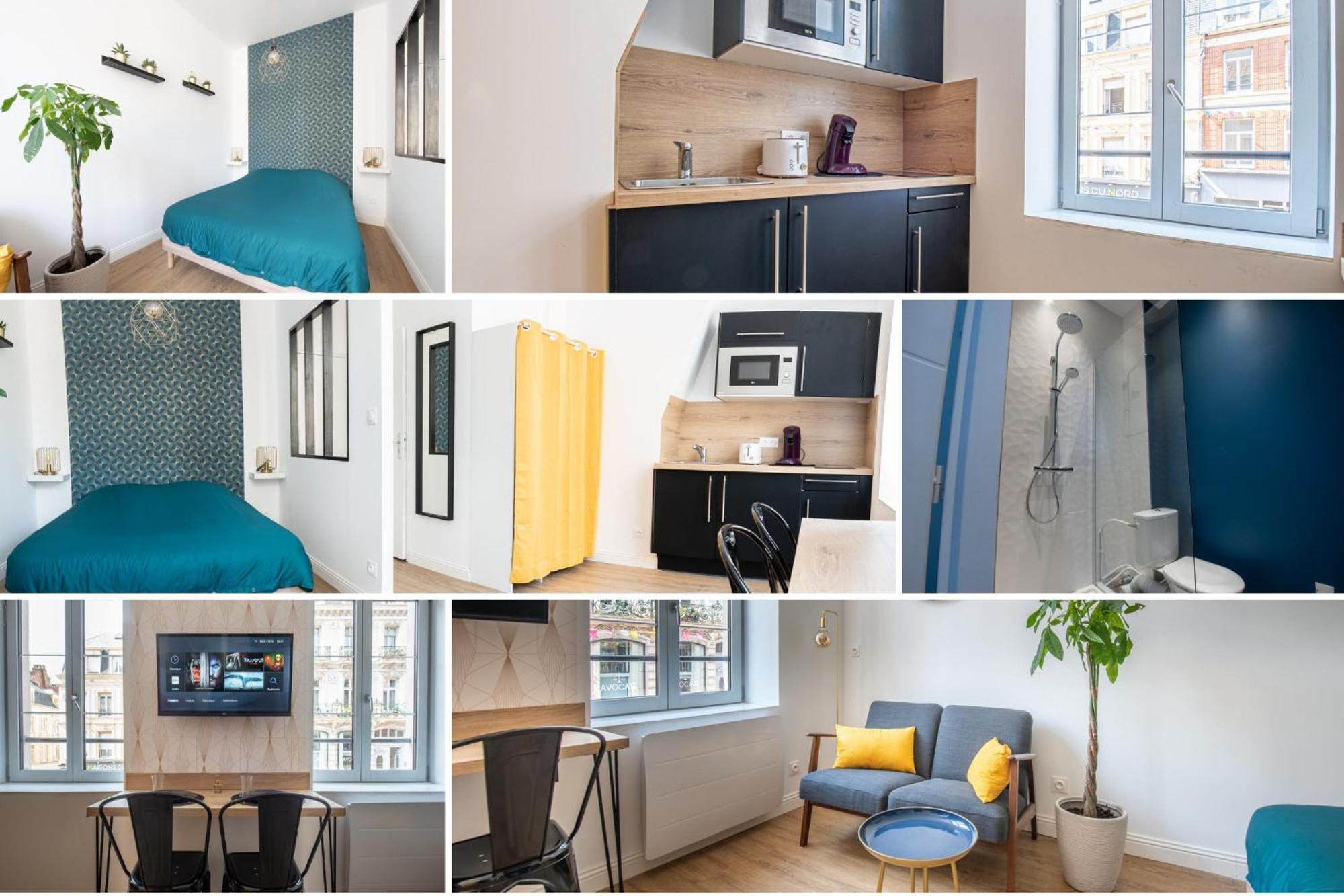 Au Nouveau Boulonnais - 4 Charmants Pour Couples, Familles Et Groupe D'amis, Vieille Et Centre De Sur Appartement *